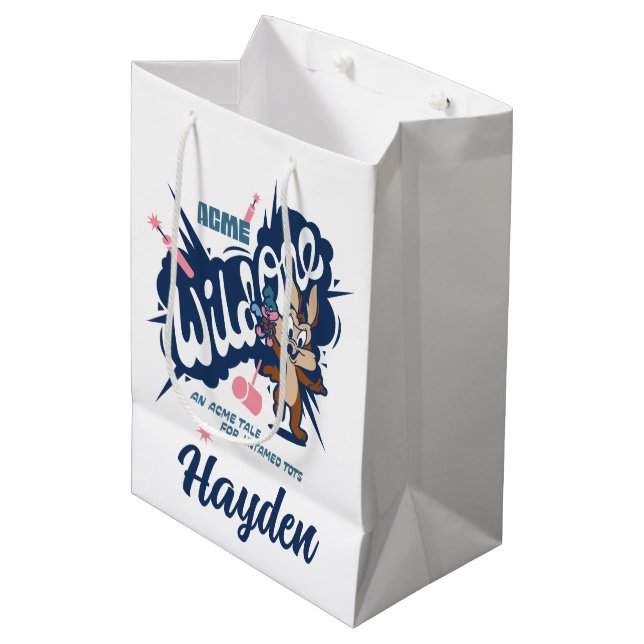 Sac Cadeau Moyen Baby WILE E. COYOTE™ - Wild One (Devant Angle)