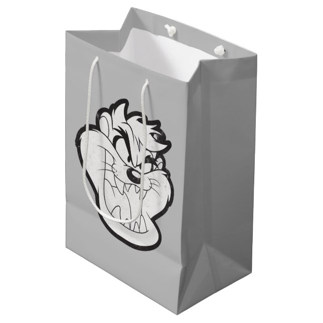 Sac Cadeau Moyen Badge TAZ™ Evil Grin (Devant Angle)