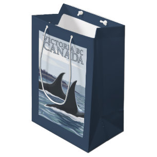 Sac Cadeau Moyen Baleines #1 - Victoria, AVANT JÉSUS CHRIST Canada