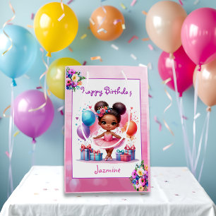 Sac Cadeau Moyen Ballet Thématique Fête d'anniversaire de la fille