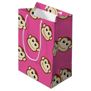 Sac Cadeau Moyen Bande dessinée de singe