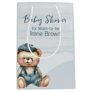 Sac Cadeau Moyen Bear Jean Baby shower Cadeau