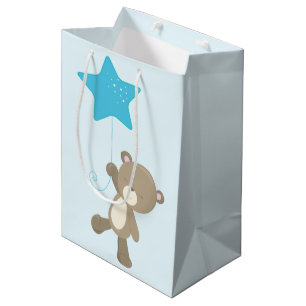 Sac Cadeau Moyen Bébé mignon ours en peluche