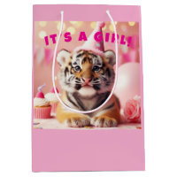 Bébé mignon Révéler fille rose bébé Tiger