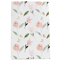 Belle aquarelle rose florale