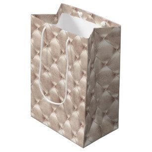 Sac Cadeau Moyen  Belle Mariage Champagne Glamour Salle de Réceptio