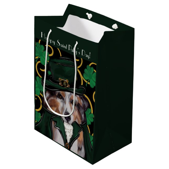 SAC CADEAU MOYEN BERGER AUSTRALIEN       (Devant Angle)
