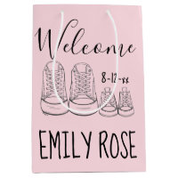 BIENVENUE Nouvelle Arrivée Chaussures bébé Douche