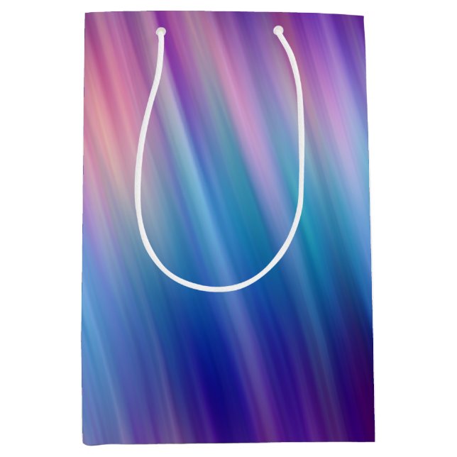 Sac Cadeau Moyen bijoux en étoile mixte : (Devant)