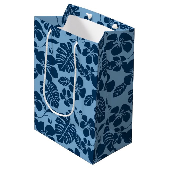 Sac Cadeau Moyen BIKINI ROSE (BLEU x 2) (Devant Angle)