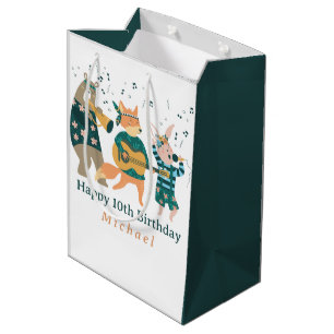 Sac Cadeau Moyen Bizarre Animaux