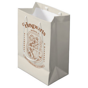 Sac Cadeau Moyen Blason de l'école de sorcellerie et de magie HOGWA