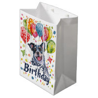 Blue Heeler avec Ballons