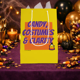 Sac Cadeau Moyen Bonbons, Costumes & Clarté | Fête d'Halloween sans