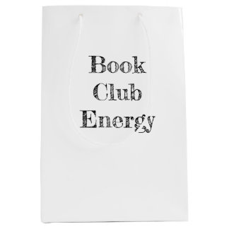 Sac Cadeau Moyen Book Club Energy Medium Cadeau