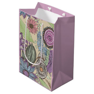 Sac Cadeau Moyen Botanical Bliss