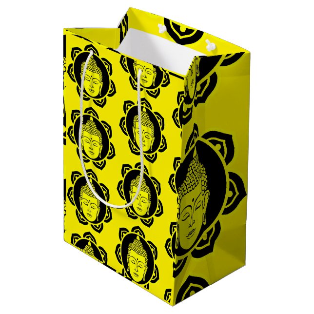 Sac Cadeau Moyen Bouddha décoratif (Dos Angle)