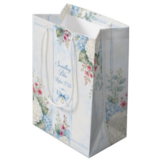 Sac Cadeau Moyen bougie de faveur de douche de mariage quelque chos