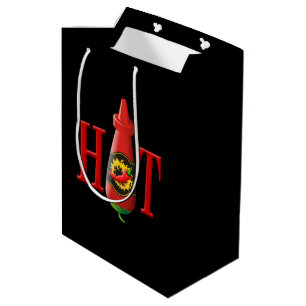 Sac Cadeau Moyen Bouteille de sauce chaude