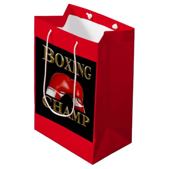 SAC CADEAU MOYEN BOXING (Devant Angle)