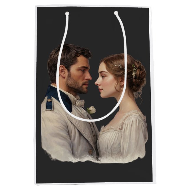 Sac Cadeau Moyen Bridgerton (Devant)