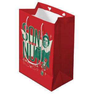 Sac Cadeau Moyen Buddy, le Fils elfe d'un Noisette