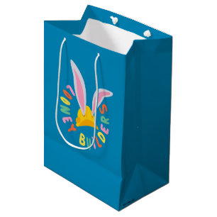 Sac Cadeau Moyen BUGS BUNNY BUILDERS™  Logo Cercle Casque de Chanti