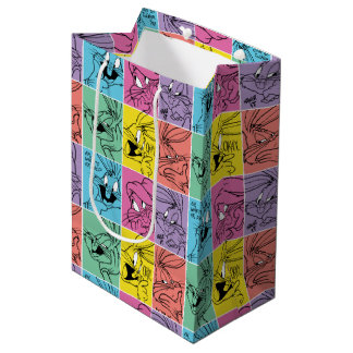 Sac Cadeau Moyen BUNNY™ - Expressions de blocs de couleur