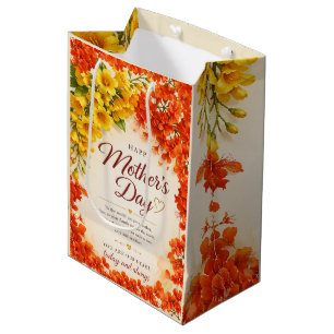SAC CADEAU MOYEN CADEAU D'AMOUR POUR LA FÊTE DES MÈRES