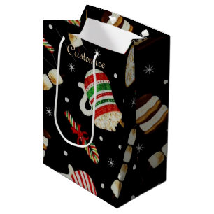 Sac Cadeau Moyen Café Latte Christmas Café