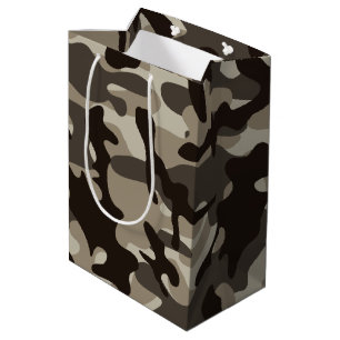 Sac Cadeau Moyen Camouflage du quartier fermé