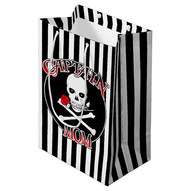 Sac Cadeau Moyen Capitaine (Devant Angle)