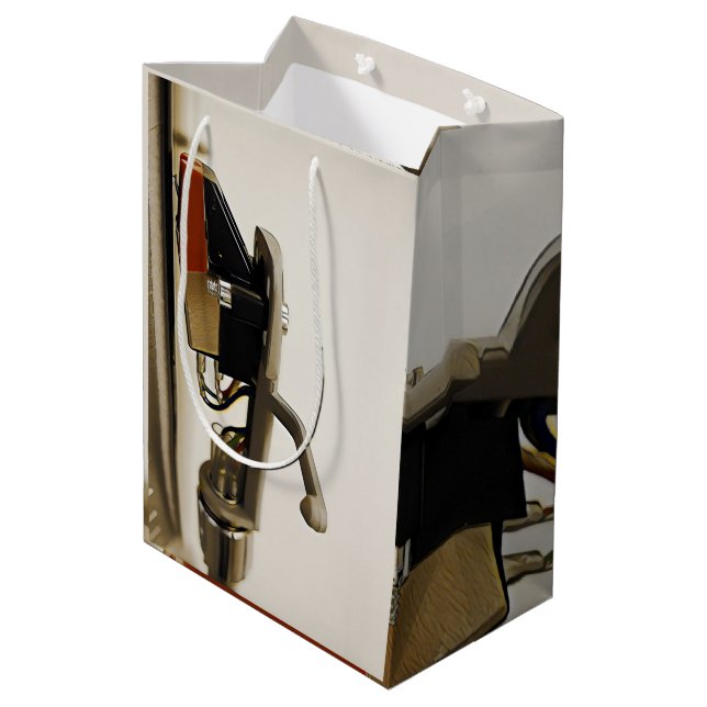 Sac Cadeau Moyen Capture de macro de cartouche - (Dos Angle)