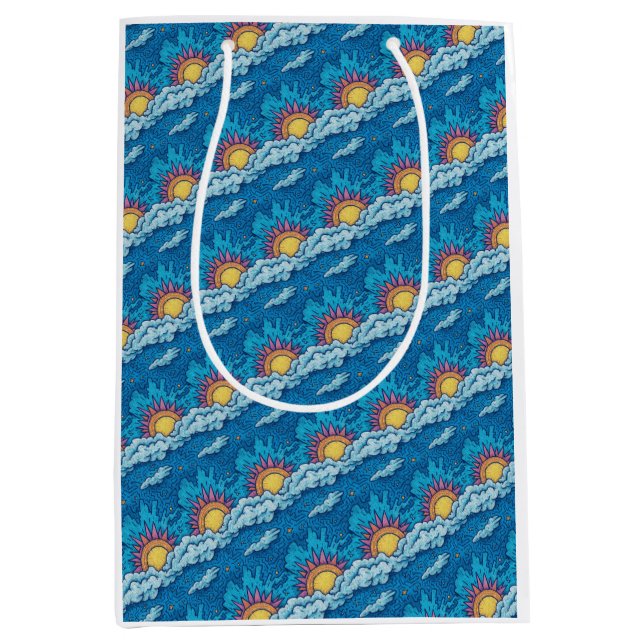 Sac Cadeau Moyen Carnaval de l'Aube Jumelle (Devant)