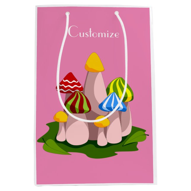 Sac Cadeau Moyen Cathédrale des champignons magiques Thunder_Cove (Devant)