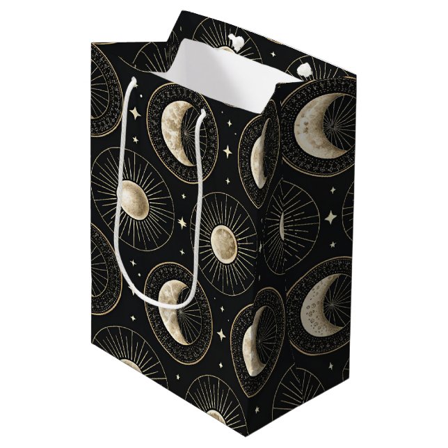 Sac Cadeau Moyen Celestial Moon Phase (5) (Devant Angle)