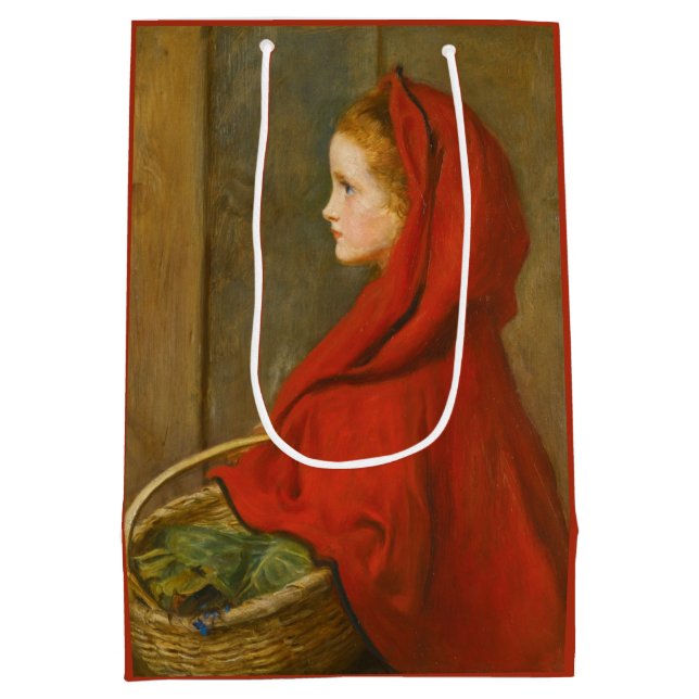 Sac Cadeau Moyen Chaperon rouge (par John Everett Millais) (Dos)