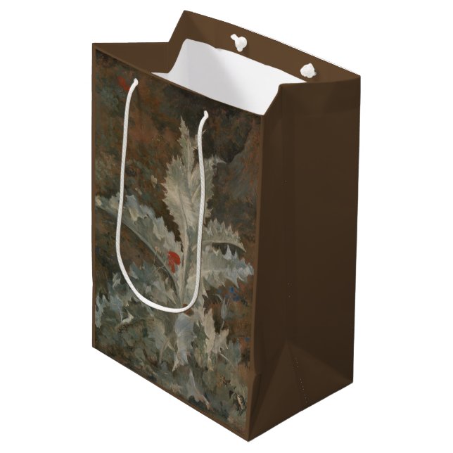 Sac Cadeau Moyen Chardon (par John Crome) (Devant Angle)