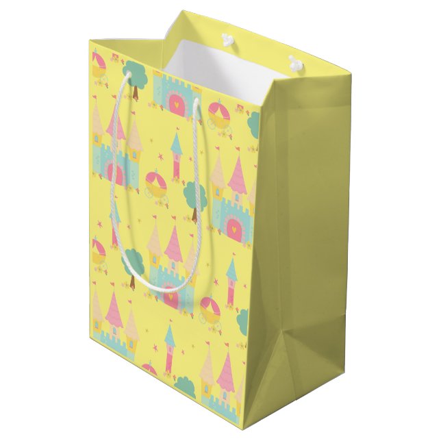 Sac Cadeau Moyen Château de Princess (Dos Angle)