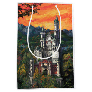 Sac Cadeau Moyen Château Schloss Neuschwanstein