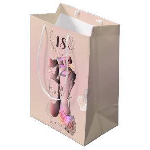 Sac Cadeau Moyen Chaussures Ballerina Pink Toe