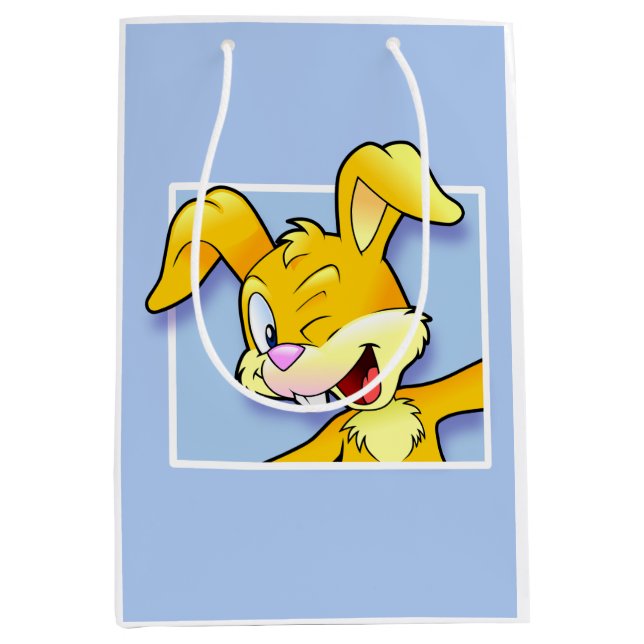 Sac Cadeau Moyen Cheeky Bunny (Devant)