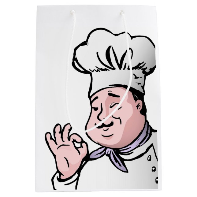SAC CADEAU MOYEN CHEF GOURMET (Devant)
