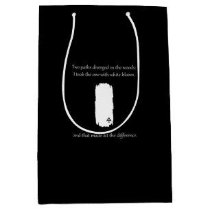 Sac Cadeau Moyen Chemin des Appalaches Chemins blancs de lame Diver