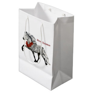 Sac Cadeau Moyen Cheval Islandais Noël