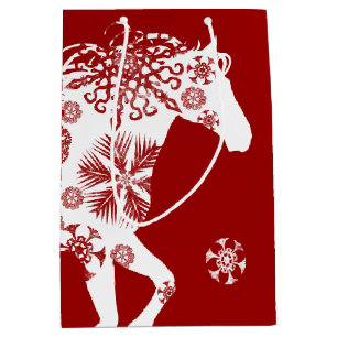 Sac Cadeau Moyen Cheval Lover
