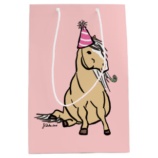 Sac Cadeau Moyen Cheval Lover