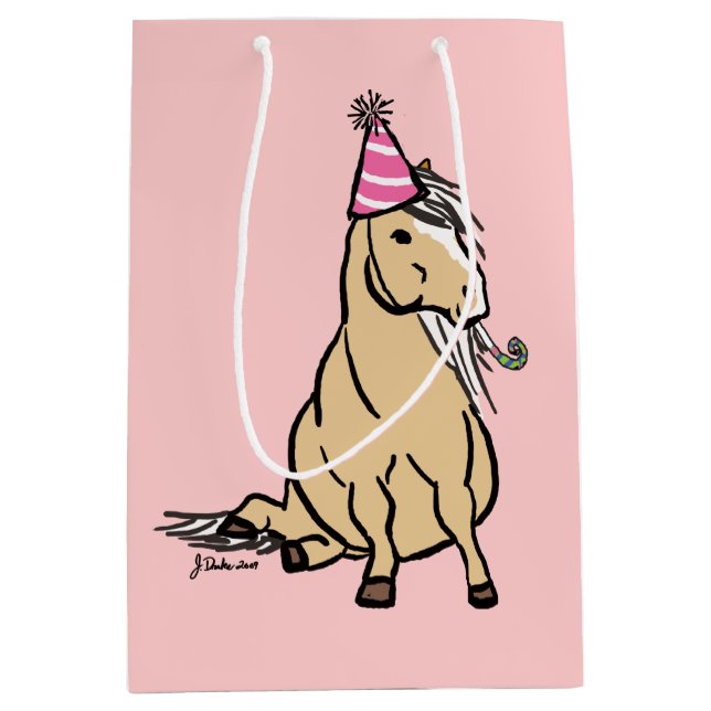 Sac Cadeau Moyen Cheval Lover (Devant)