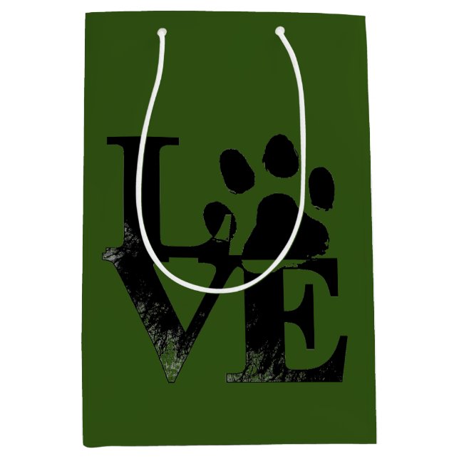 Sac cadeau moyen chien (Devant)
