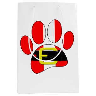 Sac Cadeau Moyen Chien de Noël